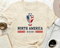 North America World 2026 T-shirt Soccer Cup Fan Shirt Football Jersey USA Canada Mexico Tee Summer Men's and Women's T-shirts