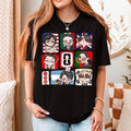 BTS & World Cup Cartoon Graphic Unisex Cotton Shirt Kpop Boy Band 2026 New Men's Women's Fashion Football Special Edition Tshirt